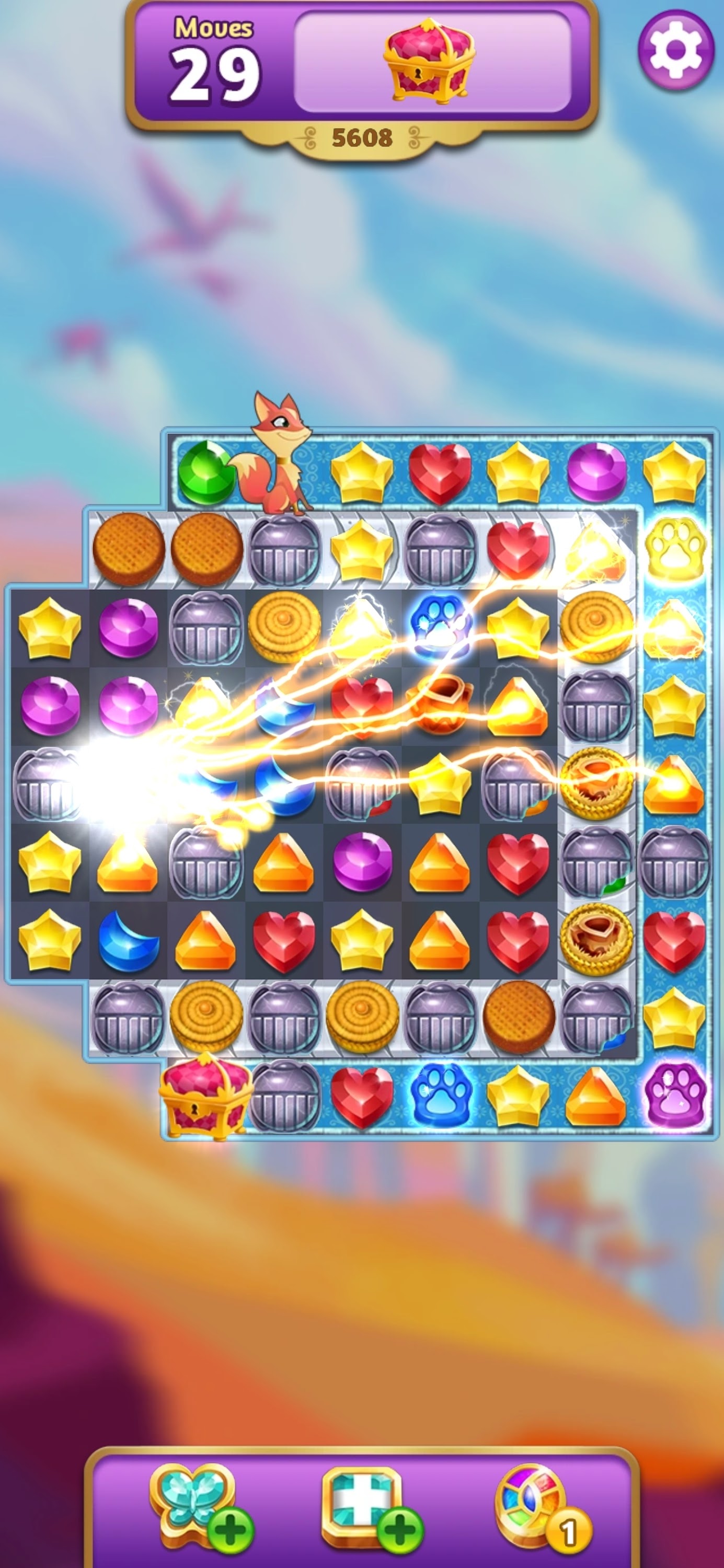 اسکرین شات 6 بازی Genies & Gems - Match 3 Game