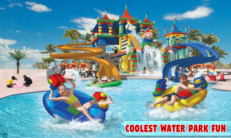 اسکرین شات 3 بازی Water Park Slide Surfers Games