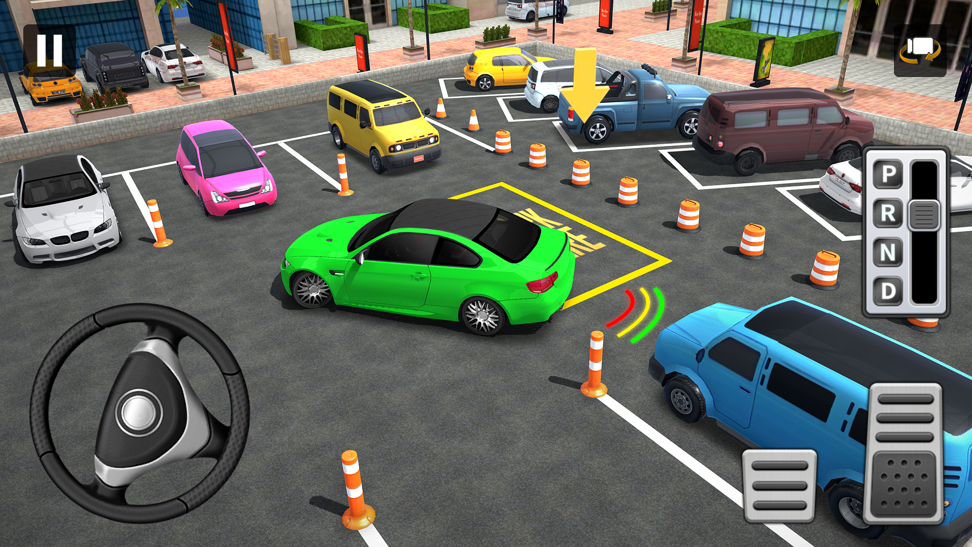 اسکرین شات 3 بازی Car parking games offline 3d