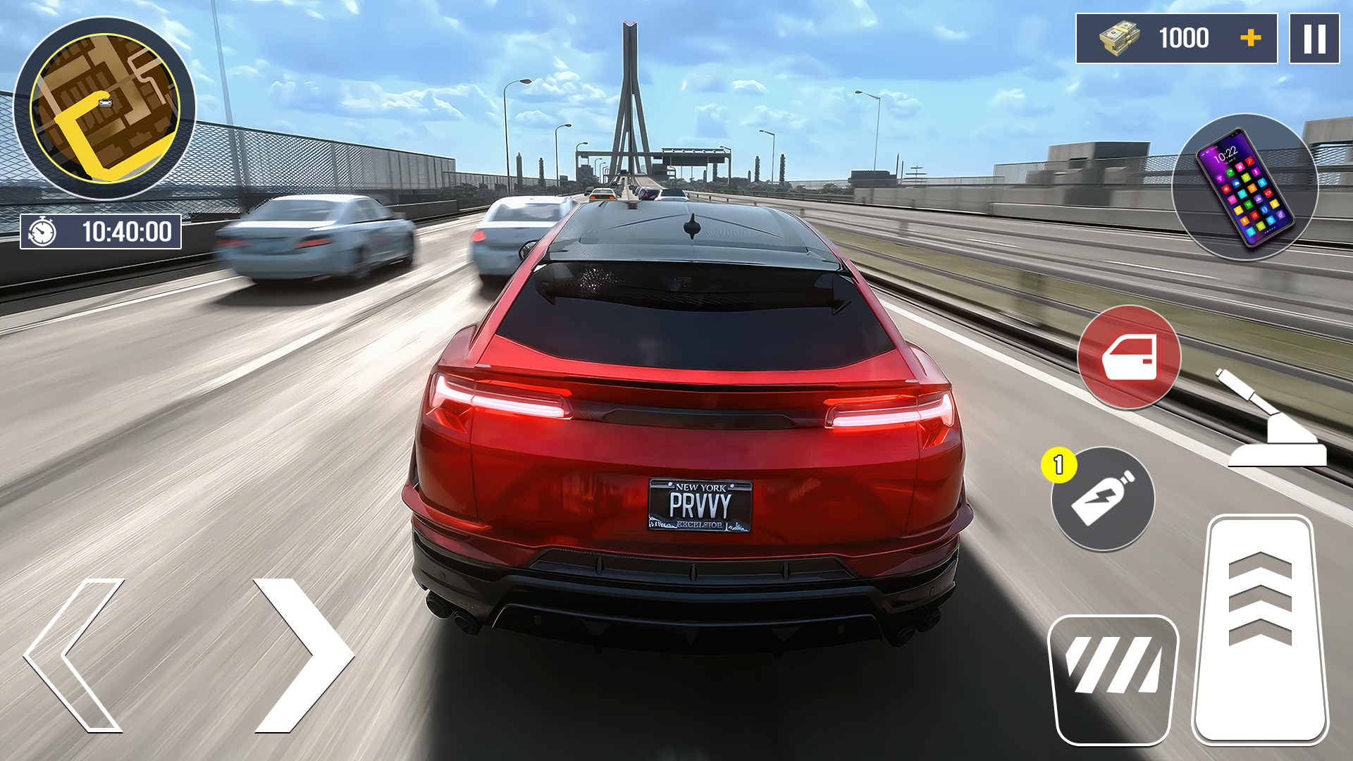 اسکرین شات 4 بازی City Car Drift and Driving Pro