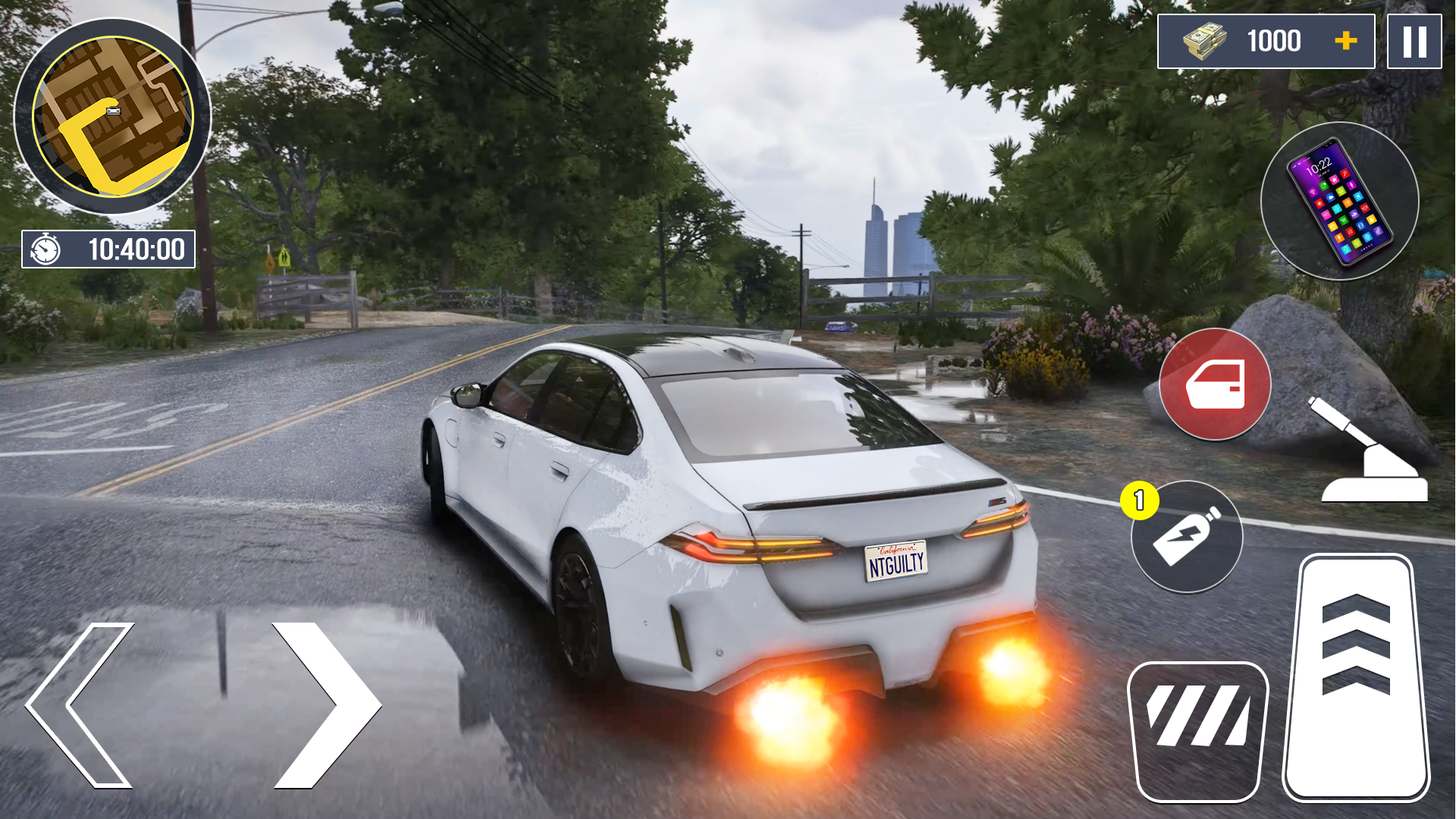 اسکرین شات 5 بازی City Car Drift and Driving Pro