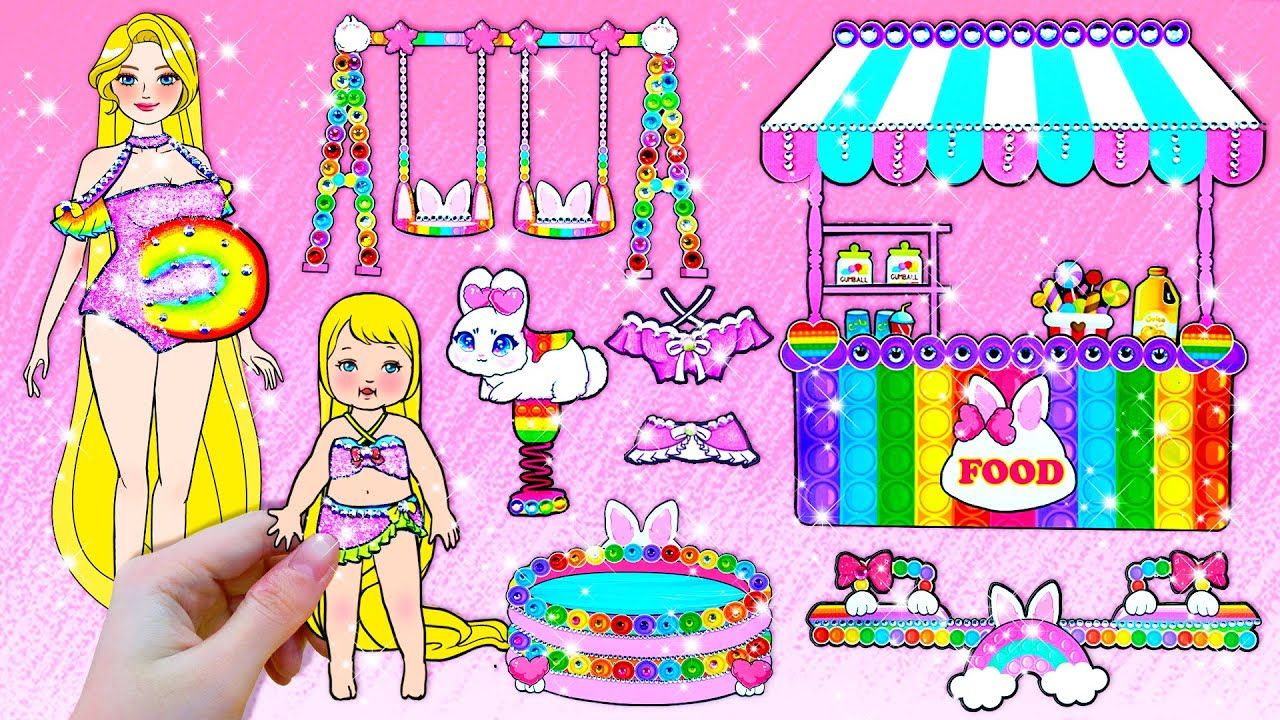 اسکرین شات 1 بازی Chibi Dolls Dress Up Makeover