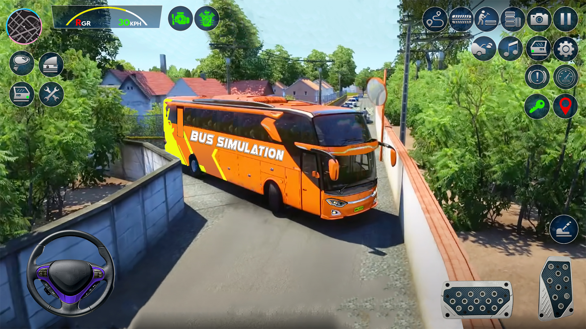 اسکرین شات 3 بازی Bus Simulator 3D Driving Games
