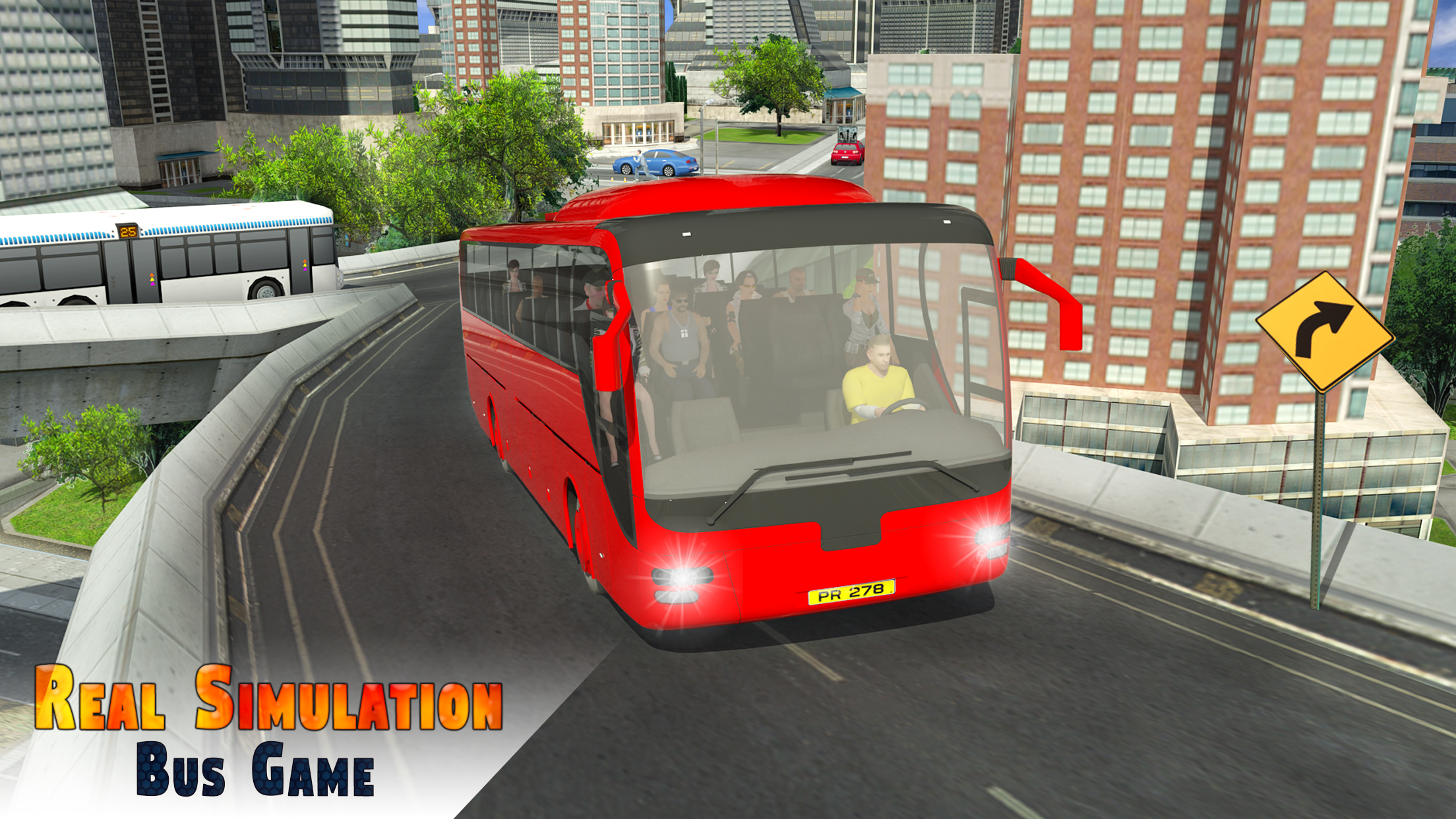 اسکرین شات 4 بازی City Bus 2025: Bus Simulator