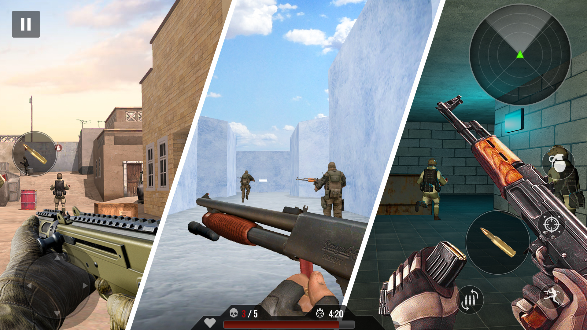 اسکرین شات 2 بازی FPS Encounter Shooting Games