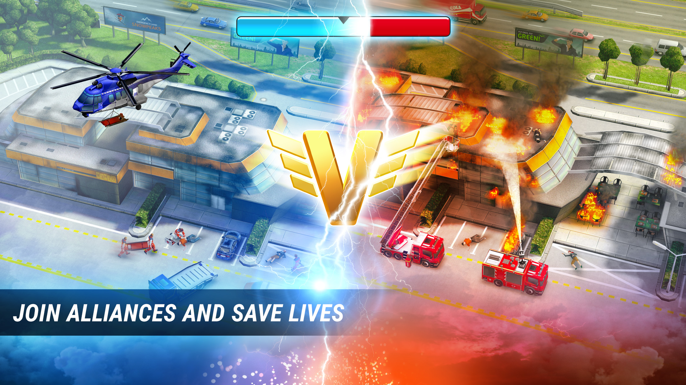 اسکرین شات 3 بازی EMERGENCY HQ: firefighter game