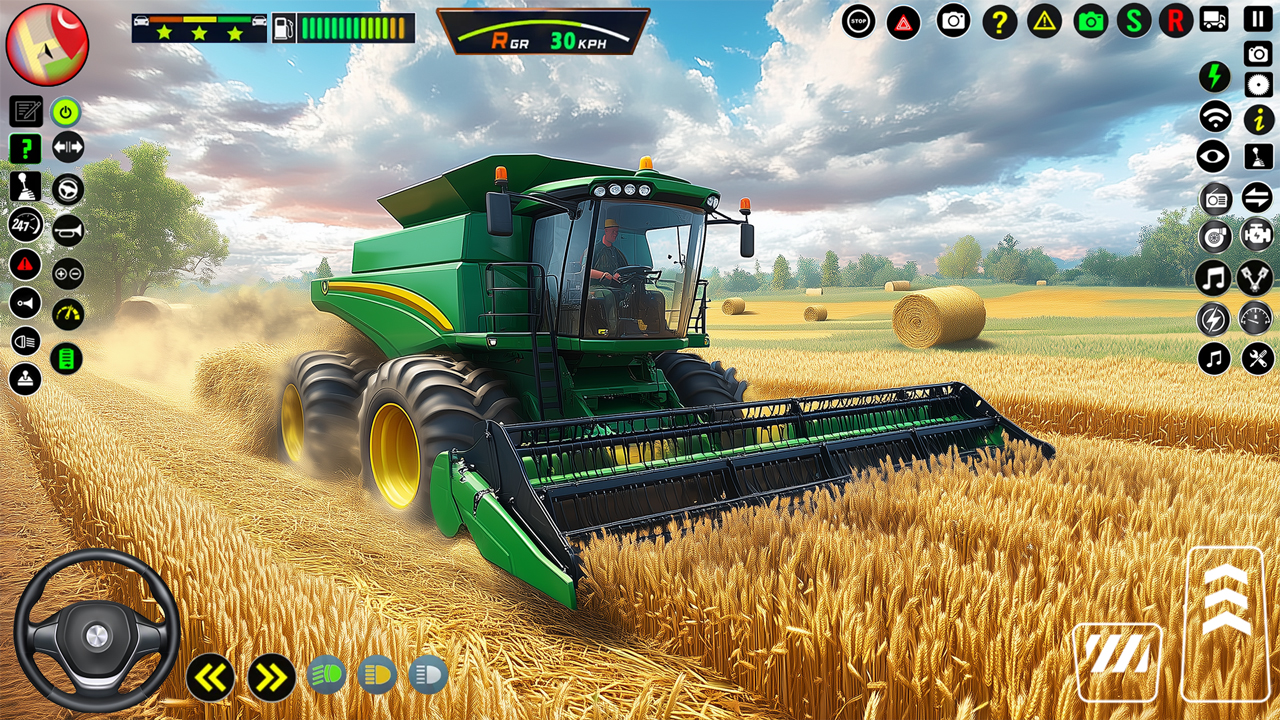 اسکرین شات 5 بازی Farmland Tractor Farming Games