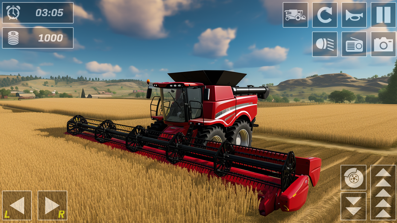 اسکرین شات 2 بازی Farmland Tractor Farming Games