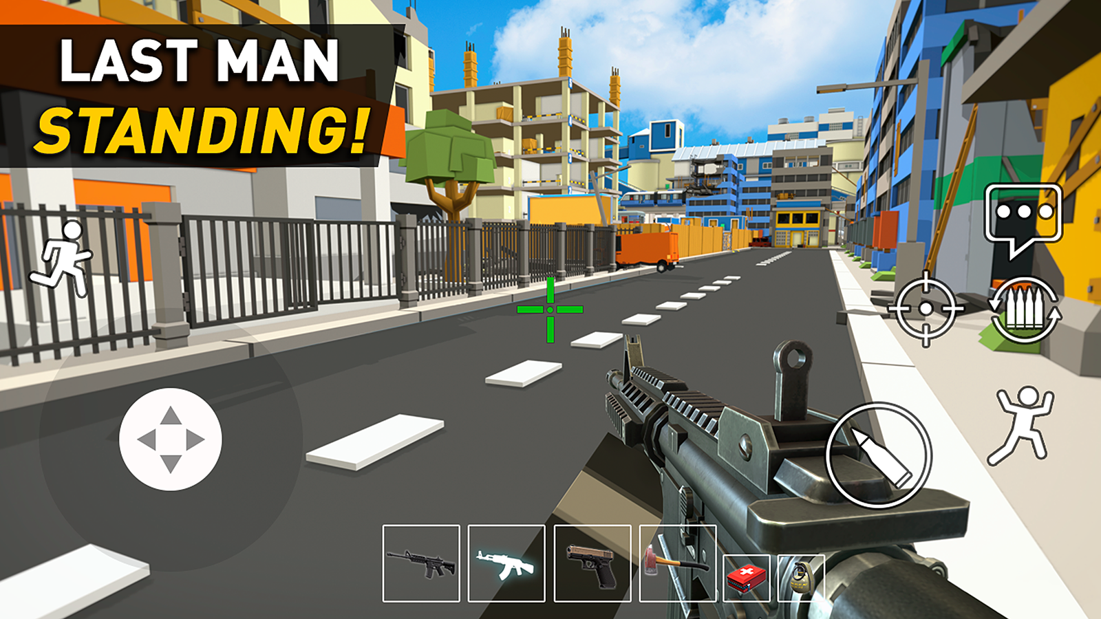 اسکرین شات 5 بازی Pixel Danger Zone:Battleroyale