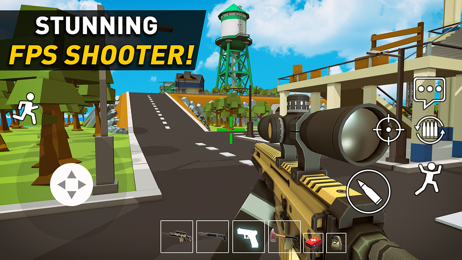 اسکرین شات 1 بازی Pixel Danger Zone:Battleroyale