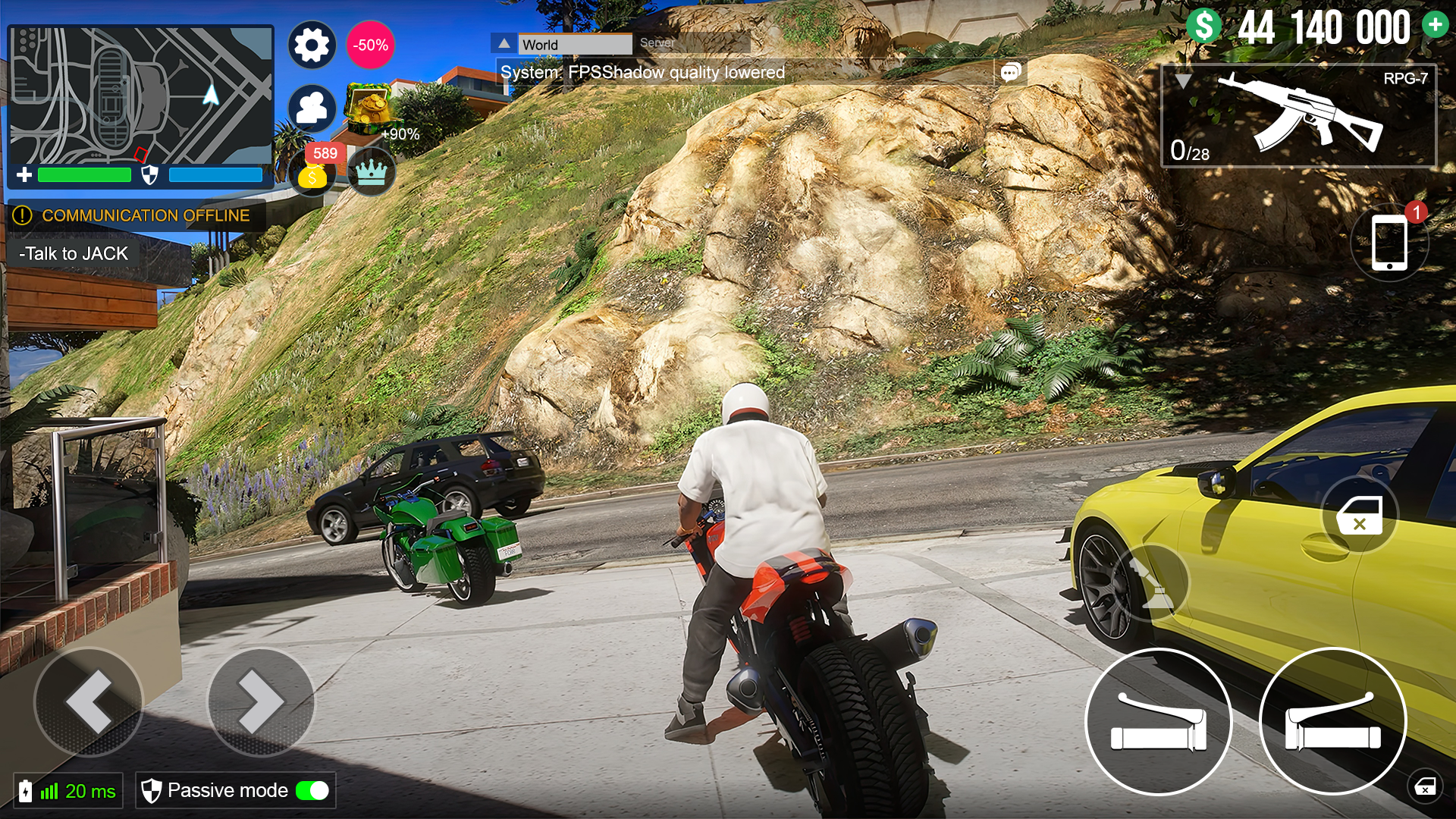 اسکرین شات 1 بازی Gangster Game 3D Crime Game