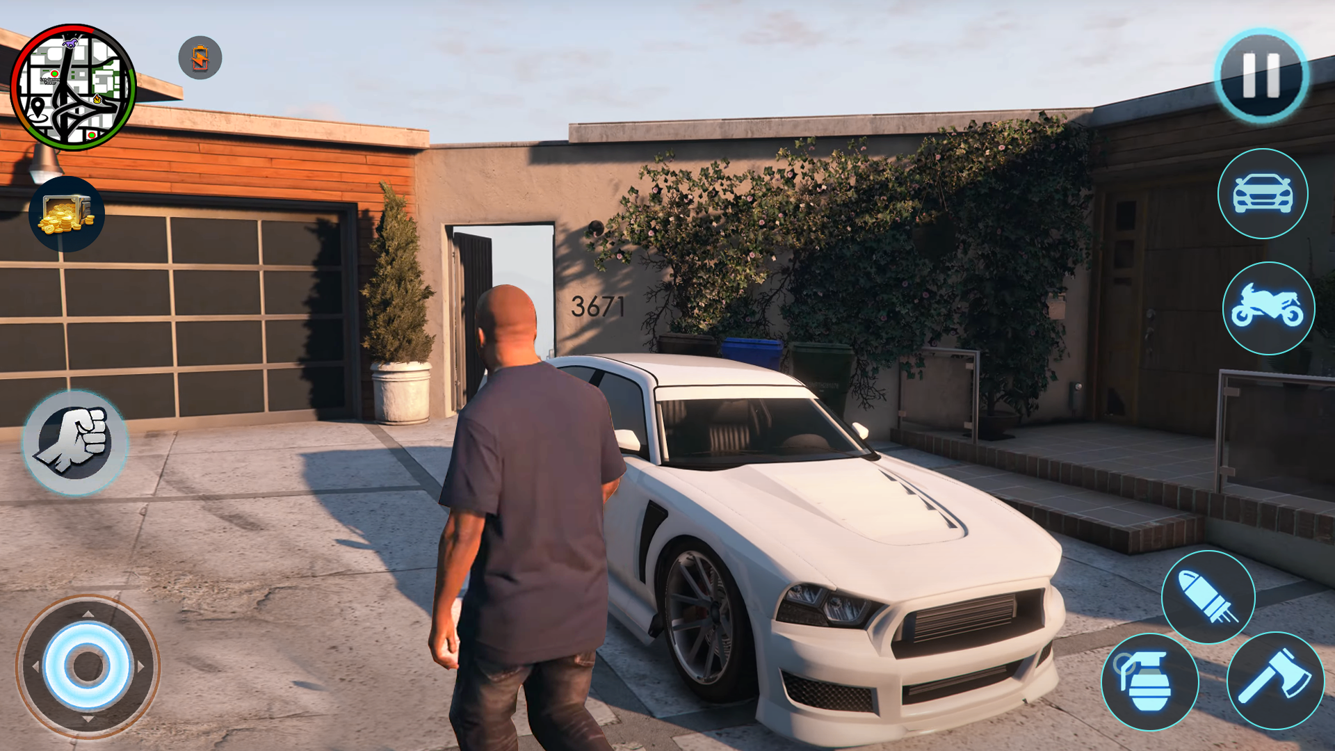 اسکرین شات 1 بازی Gangster Game 3D Crime Game