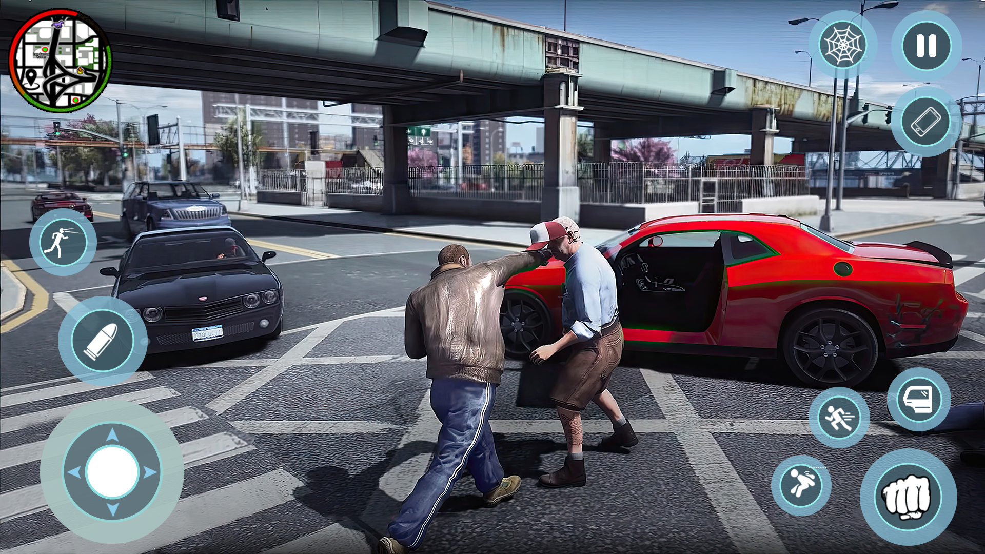 اسکرین شات 3 بازی Gangster Game 3D Crime Game