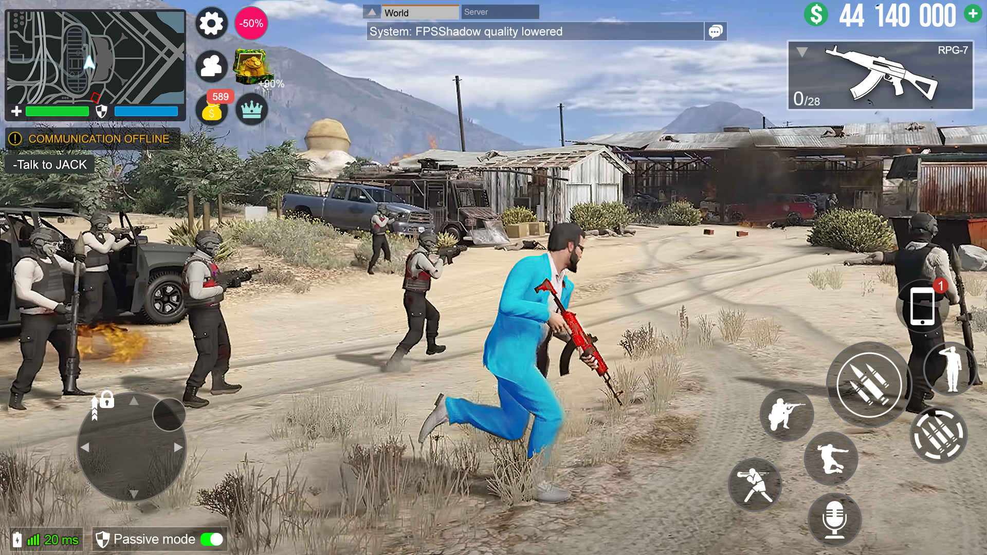 اسکرین شات 4 بازی Gangster Game 3D Crime Game