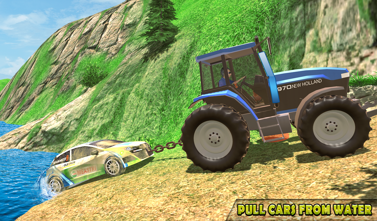 اسکرین شات 4 بازی Heavy Tractor Pulling Games 3D