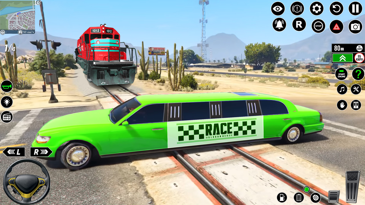 اسکرین شات 6 بازی Limousine Taxi Driving Game