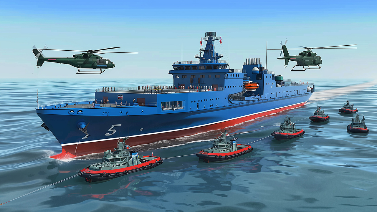 اسکرین شات 4 بازی Army Vehicle Cargo: Truck Game