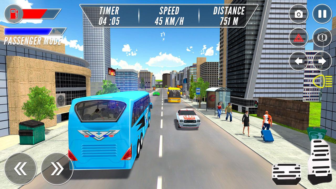 اسکرین شات 2 بازی City Driver Bus Simulator Game