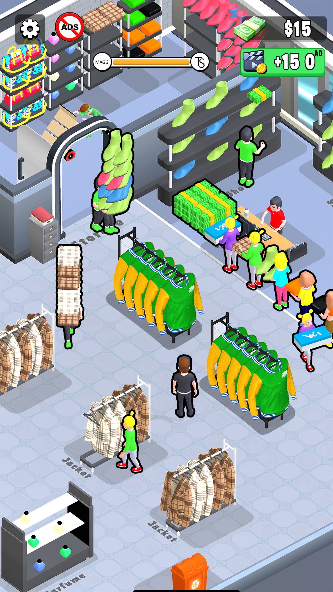 اسکرین شات 4 بازی Shopping Outlet - Tycoon Games