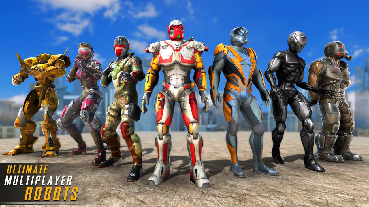 اسکرین شات 6 برنامه Robot Fighting Game 3D