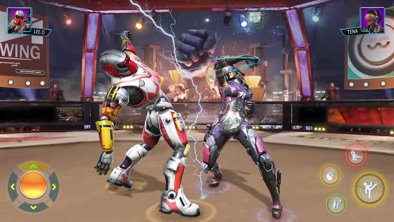 اسکرین شات 5 برنامه Robot Fighting Game 3D