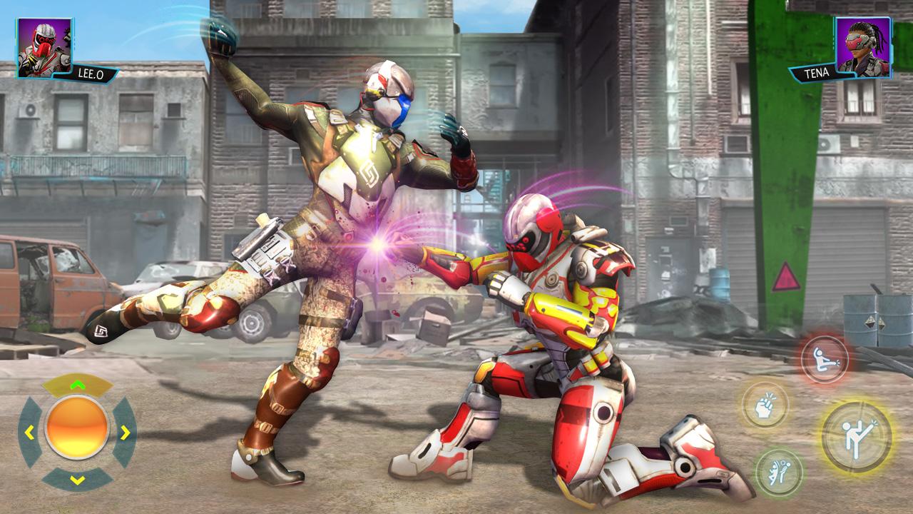اسکرین شات 2 برنامه Robot Fighting Game 3D