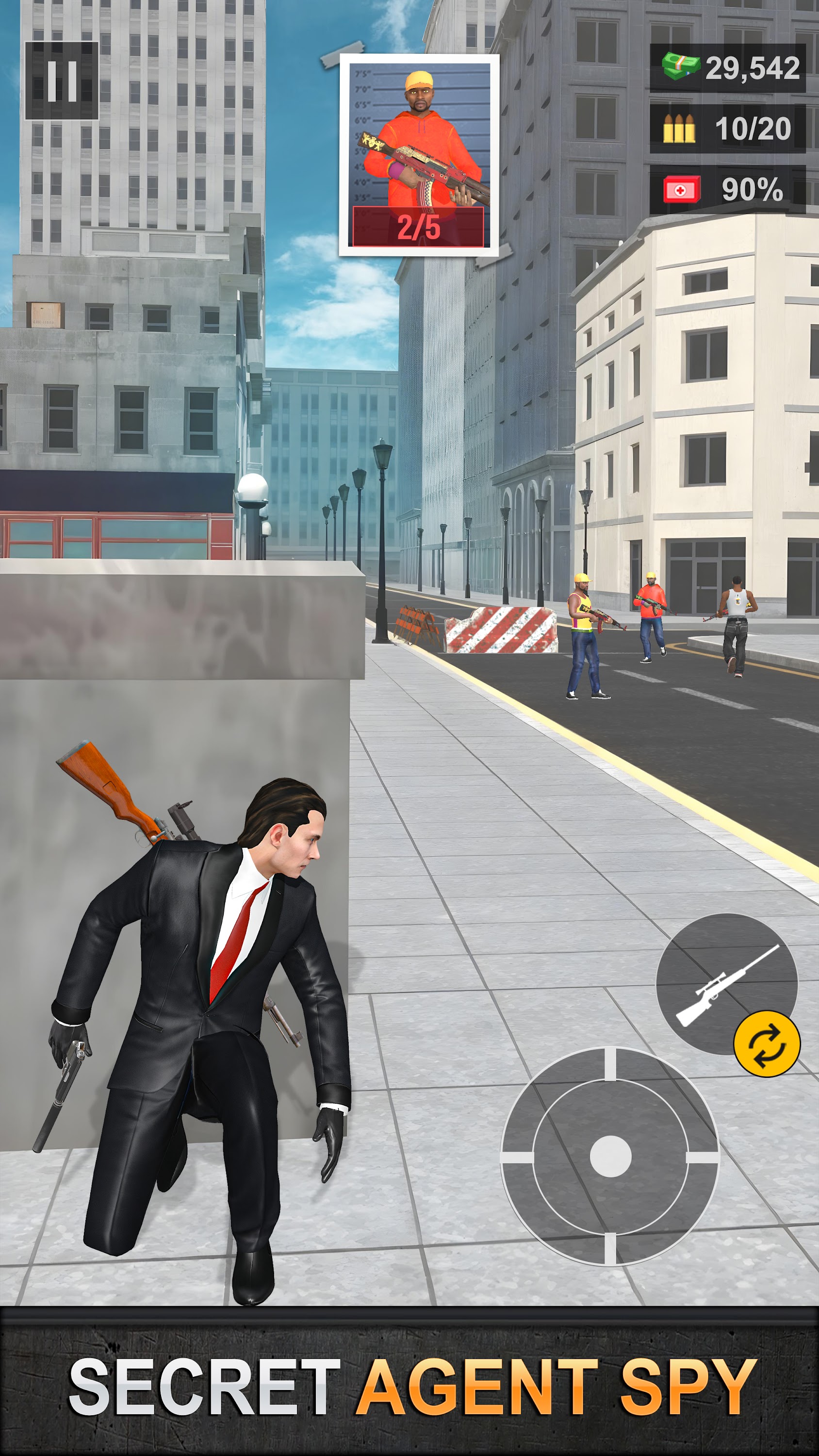 اسکرین شات 7 بازی Agent Shooter - Shooting Game