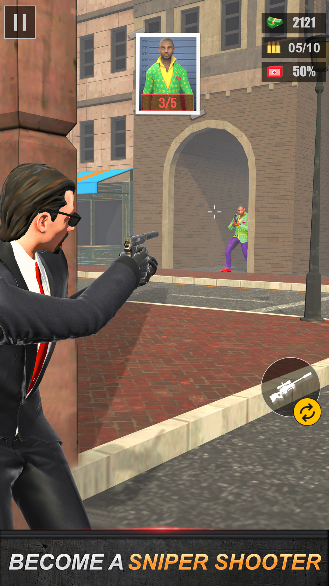 اسکرین شات 6 بازی Agent Shooter - Shooting Game