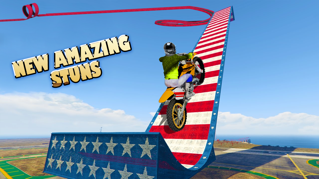 اسکرین شات 2 بازی Stunt Bike Race Extreme Game