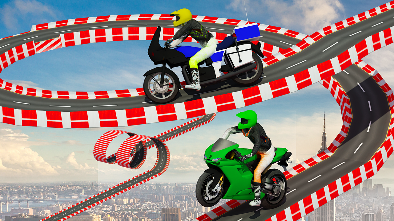 اسکرین شات 1 بازی Stunt Bike Race Extreme Game