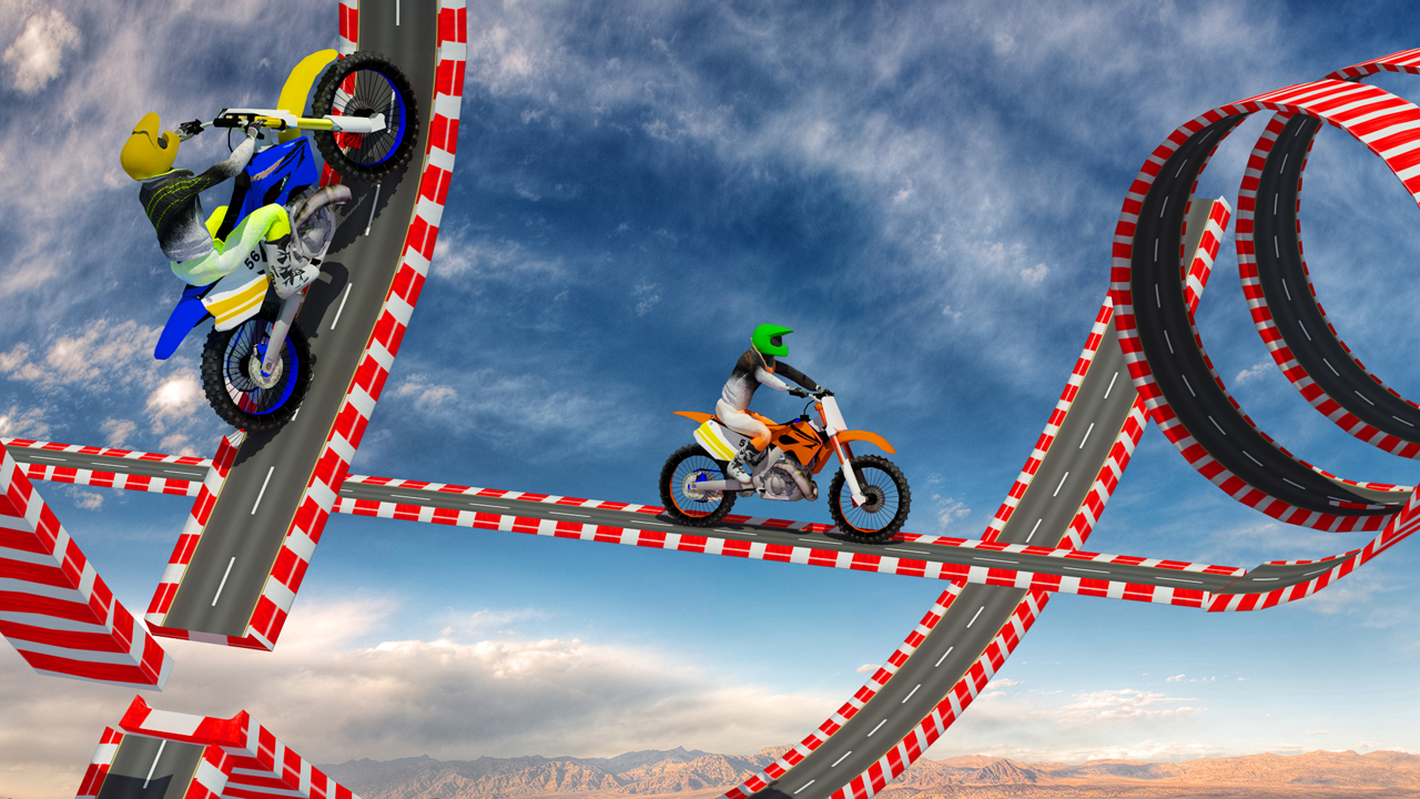 اسکرین شات 4 بازی Stunt Bike Race Extreme Game