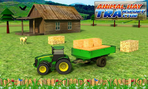 اسکرین شات 1 بازی Animal & Hay Transport Tractor