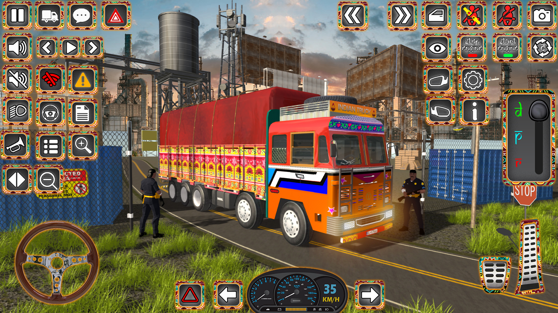 اسکرین شات 7 بازی Indian Truck Simulator 3D