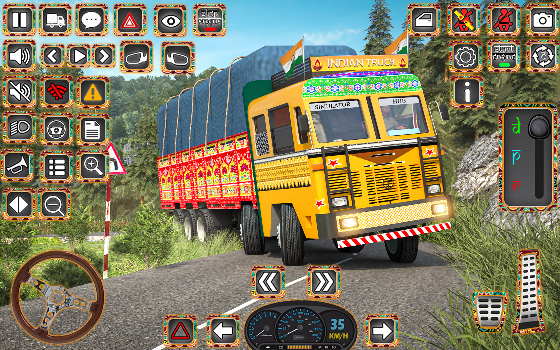 اسکرین شات 8 بازی Indian Truck Simulator 3D