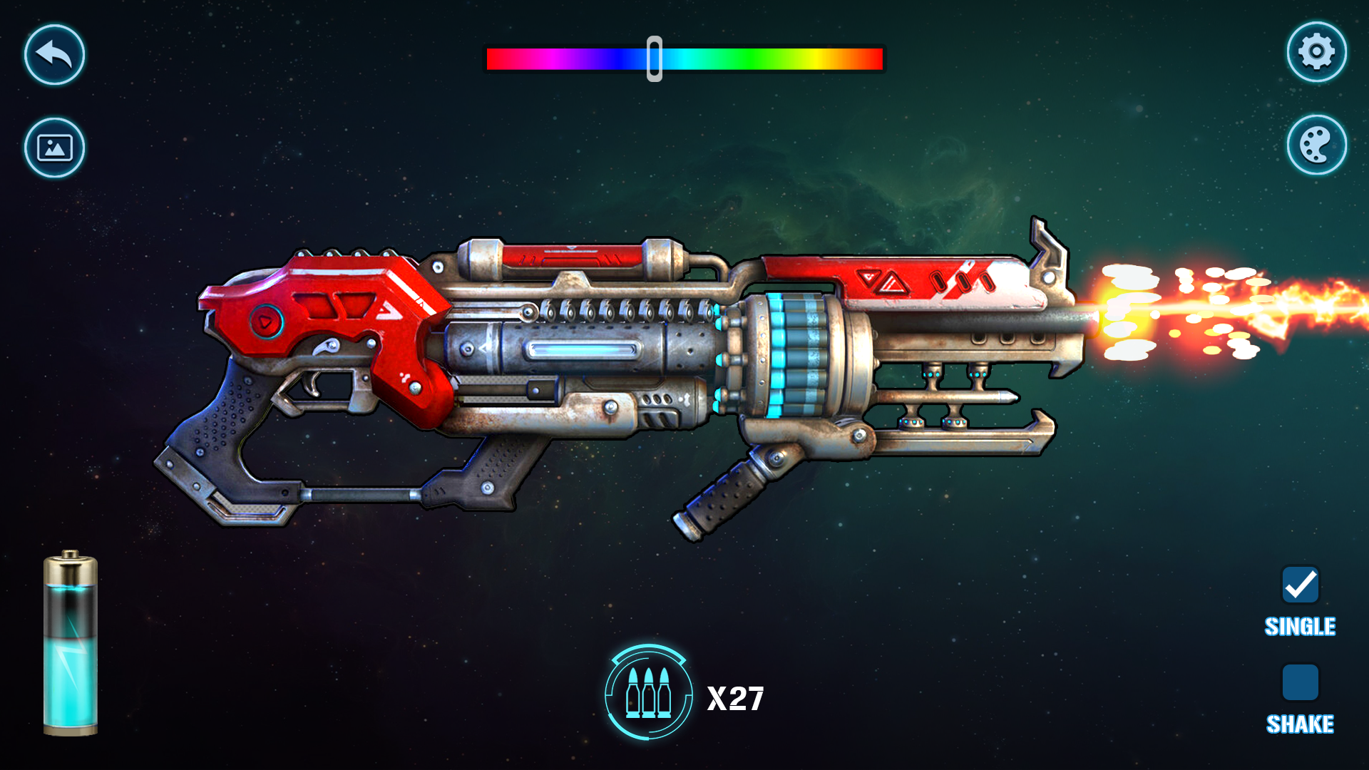 اسکرین شات 5 بازی Virtual Saber & Gun Simulator