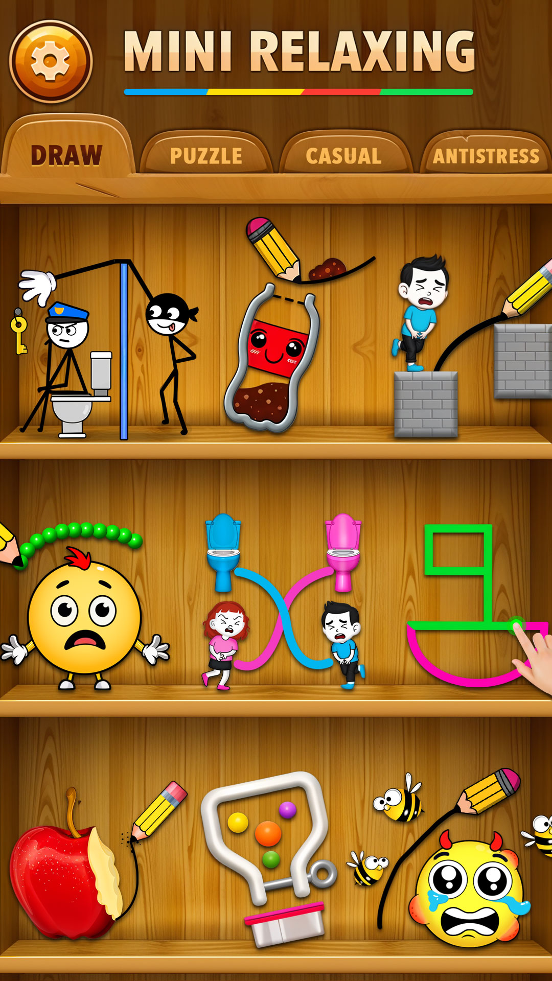 اسکرین شات 4 بازی Mini Antistress Relaxing Games