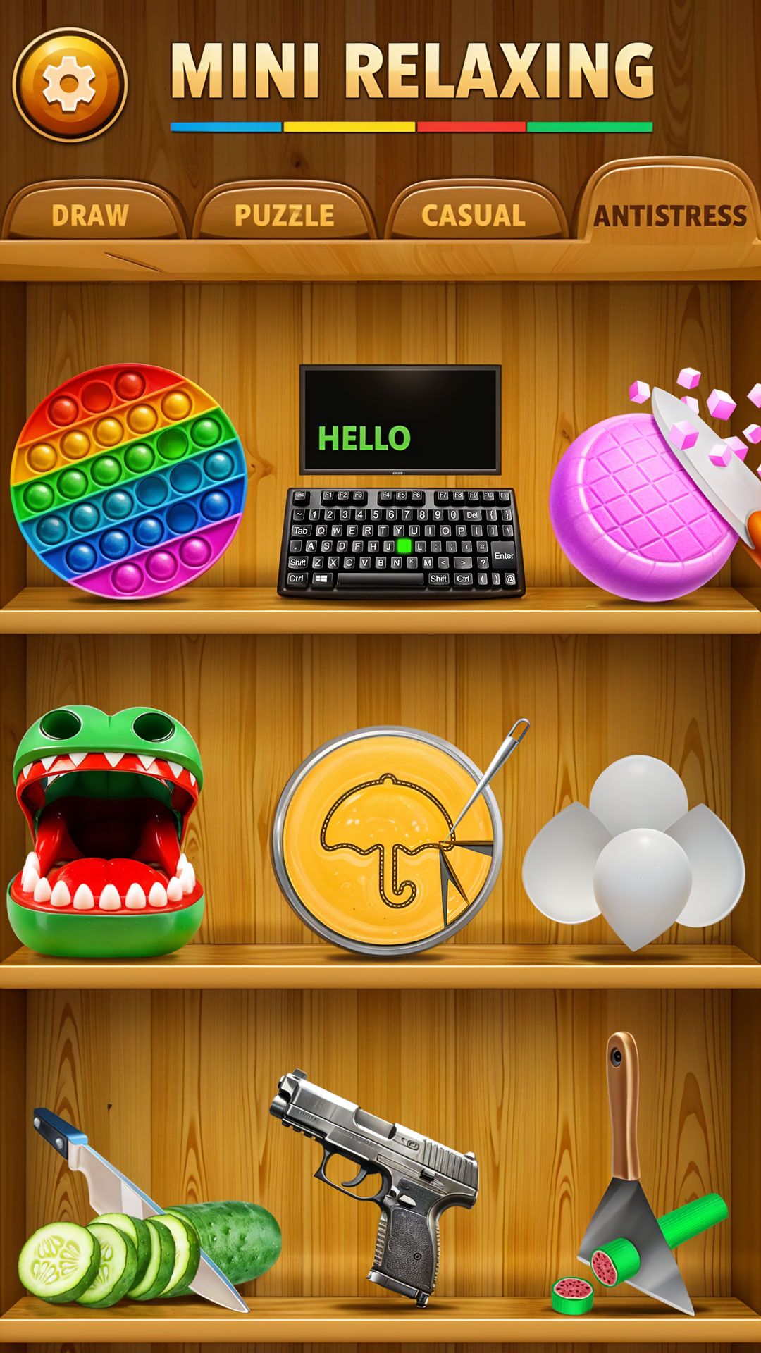 اسکرین شات 2 بازی Mini Antistress Relaxing Games