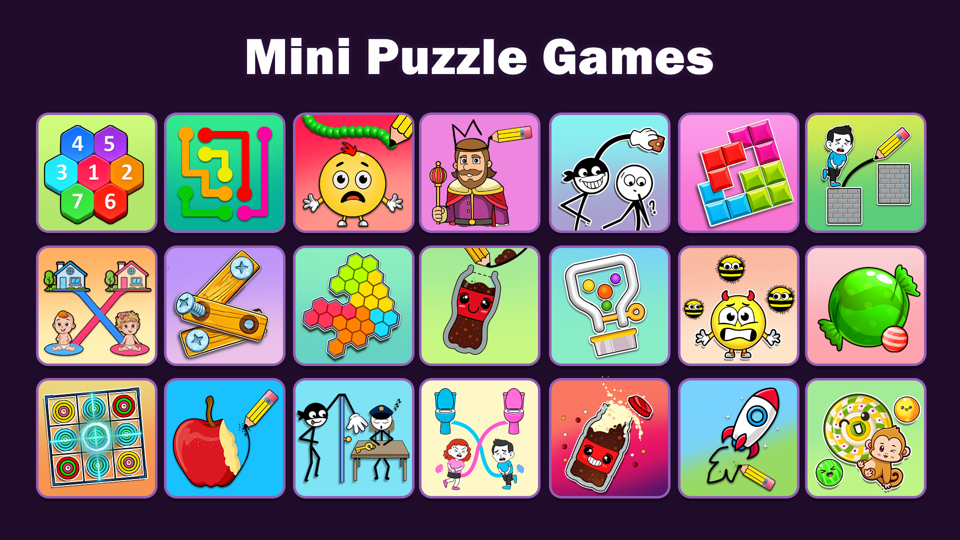 اسکرین شات 4 بازی Mini Relaxing Antistress Games