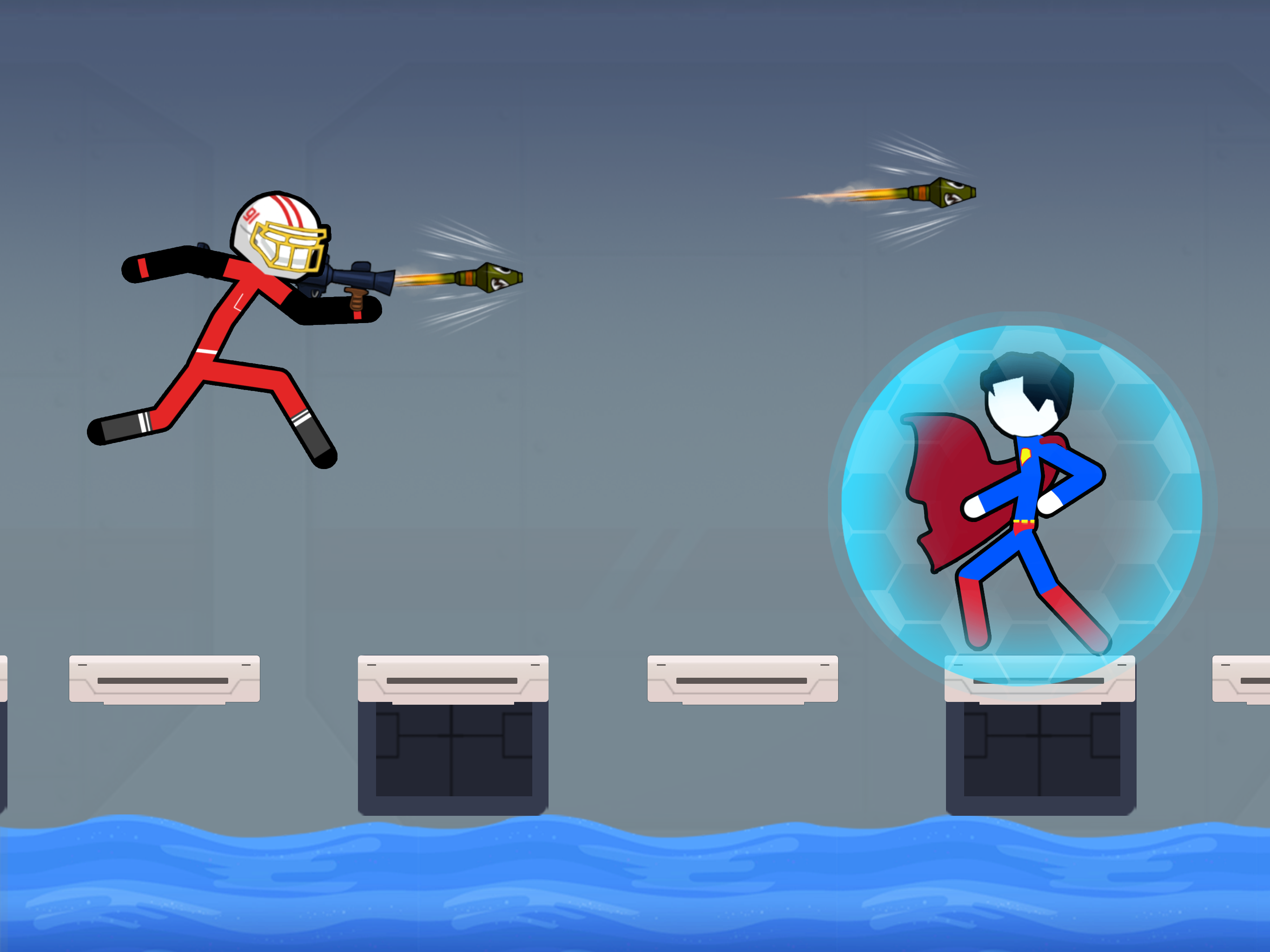 اسکرین شات 3 بازی Stick-man Clash Fighting Game