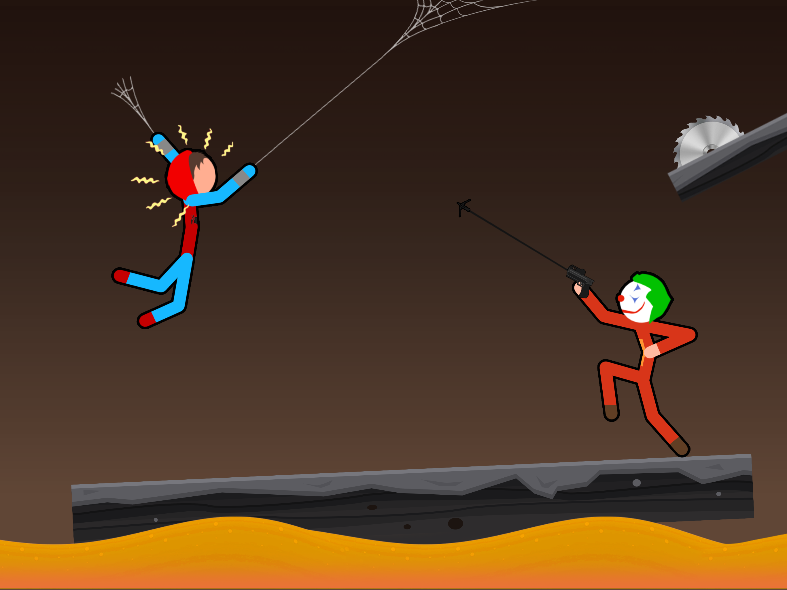 اسکرین شات 2 بازی Stick-man Clash Fighting Game