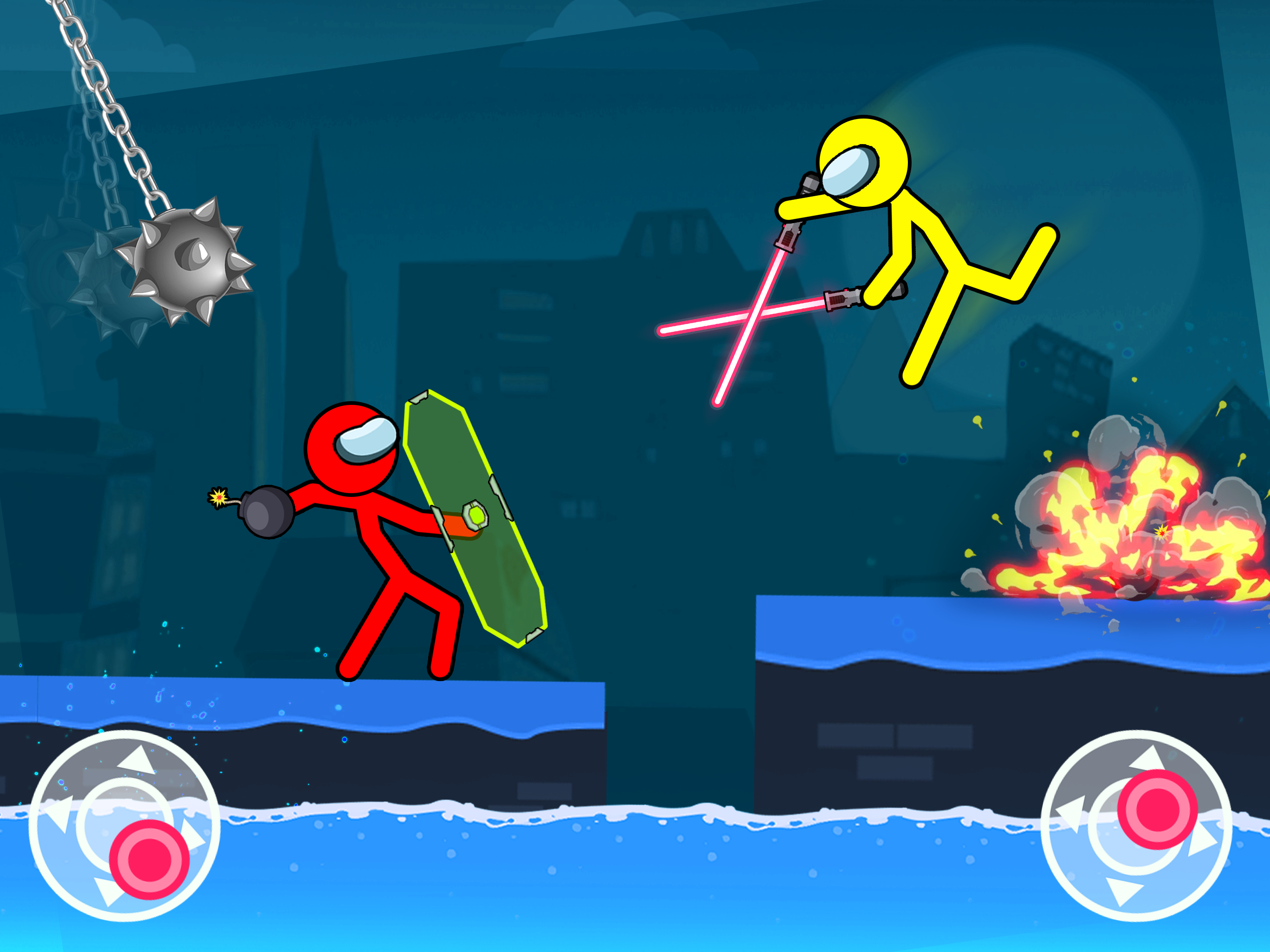 اسکرین شات 1 بازی Stick-man Fighting Games