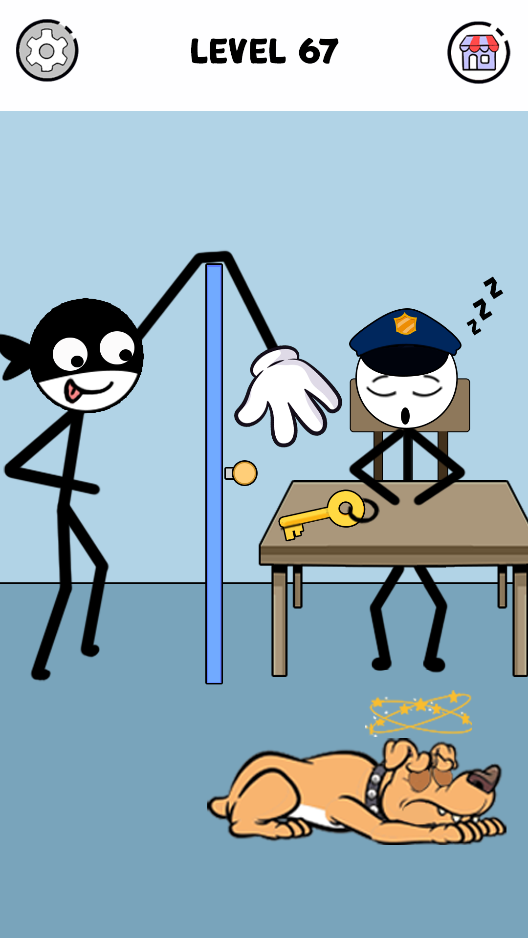 اسکرین شات 2 بازی Stick Robber Stealing Games