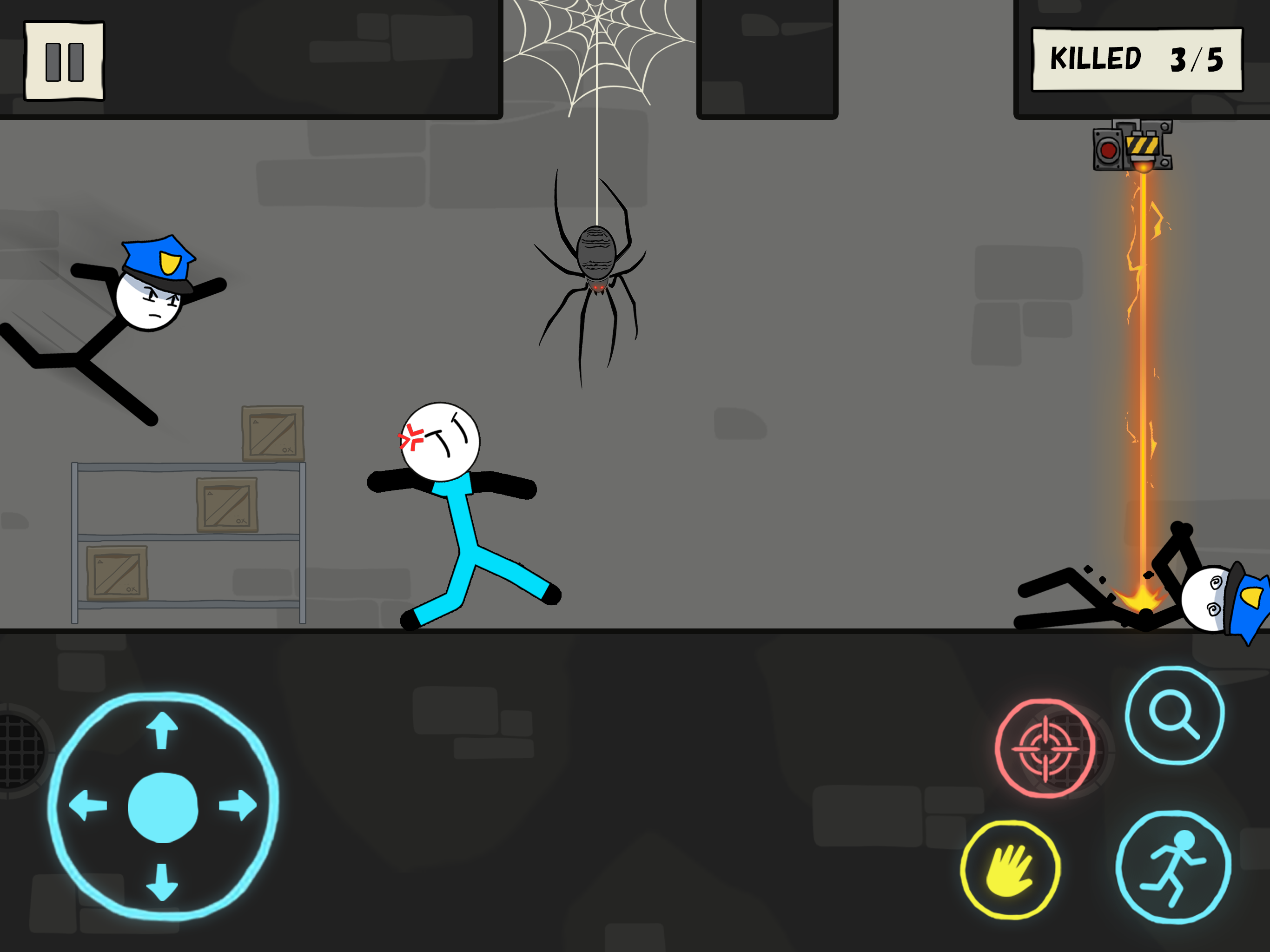 اسکرین شات 3 بازی Stickman Supreme Fight Game