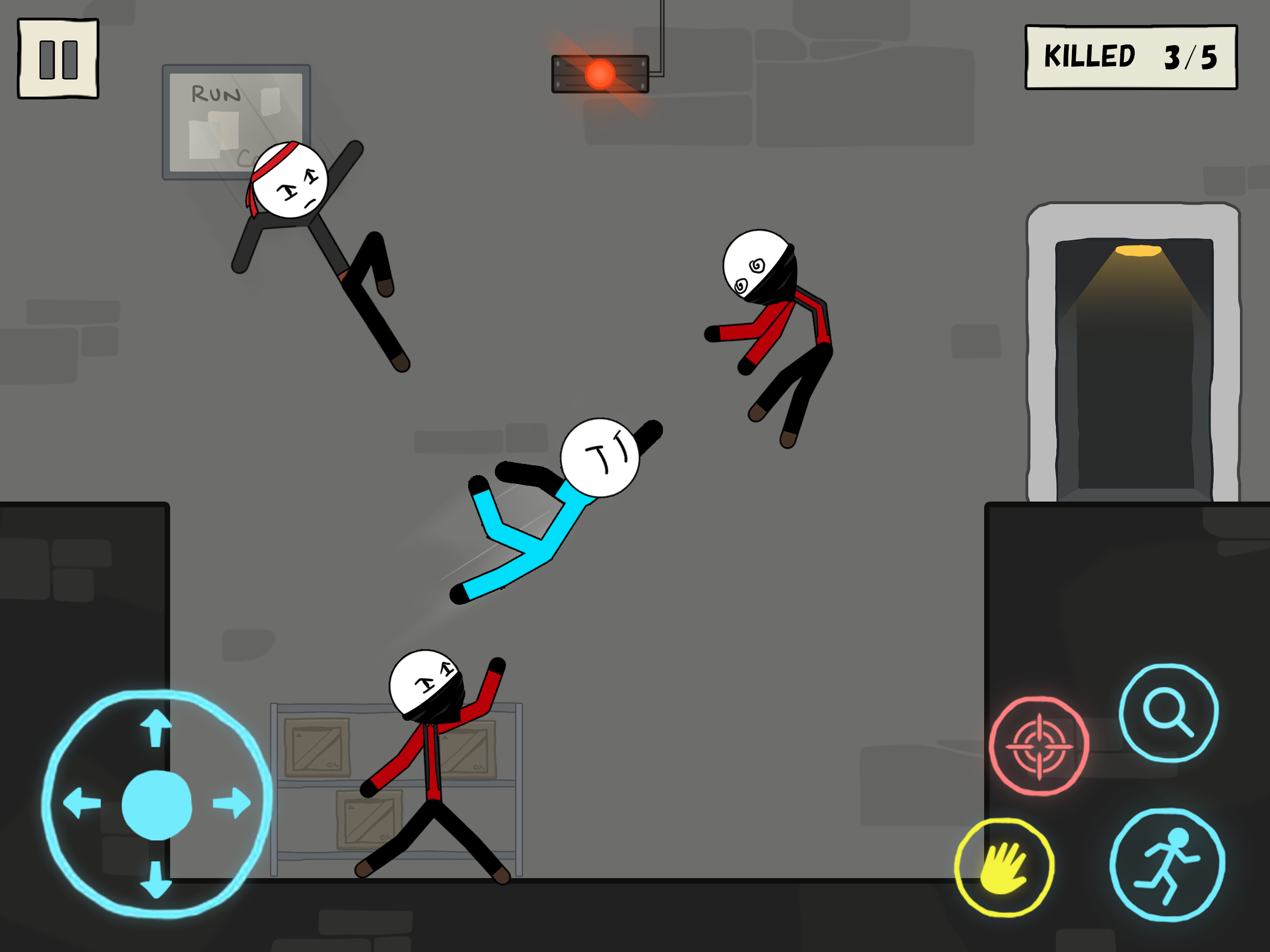 اسکرین شات 4 بازی Stickman Supreme Fight Game