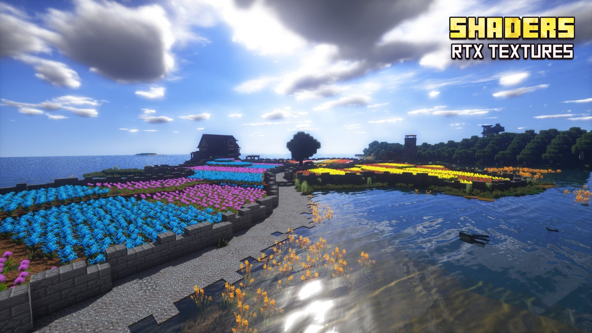 اسکرین شات 4 برنامه Realistic Shader Mods for MCPE
