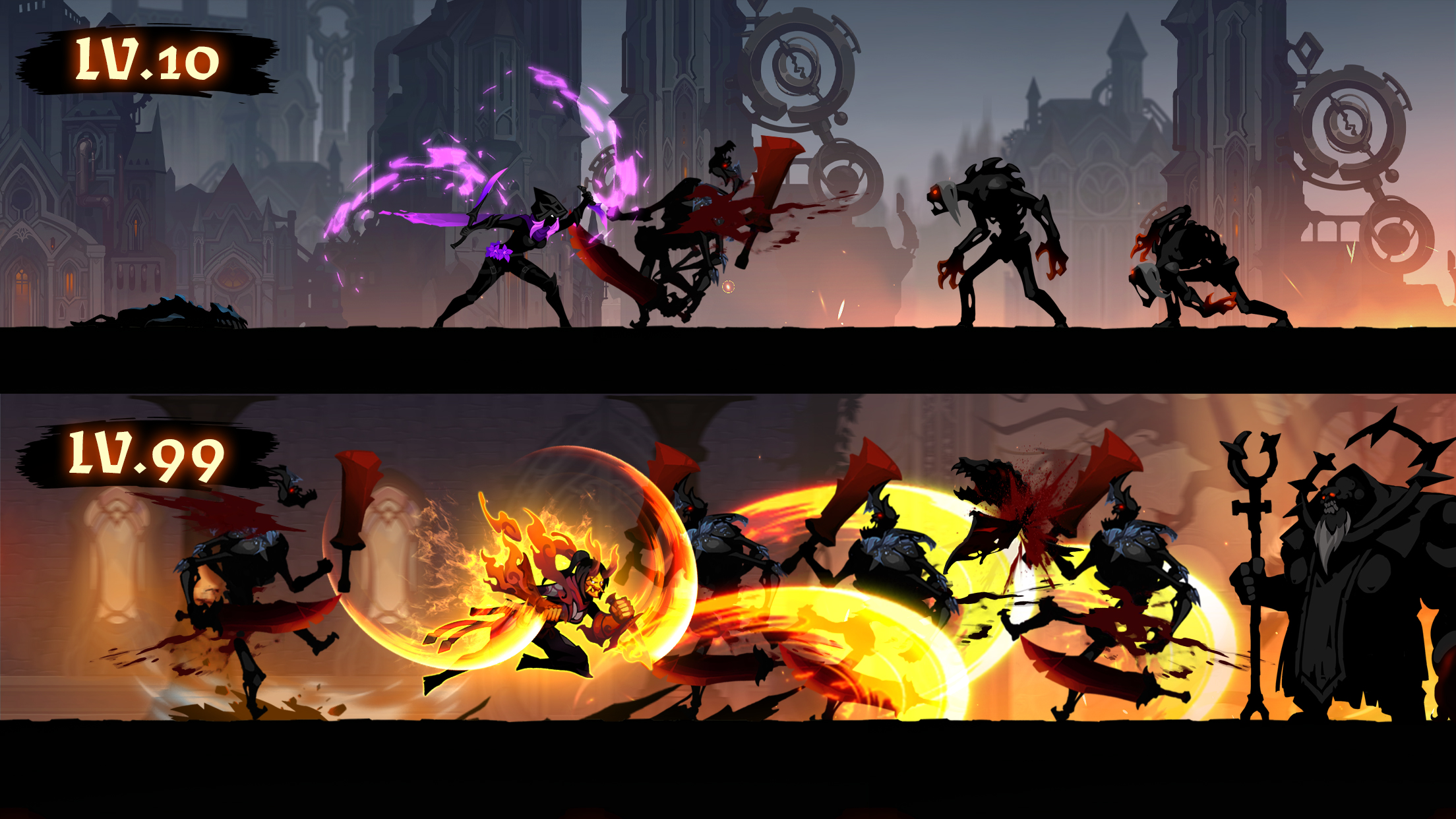 اسکرین شات 6 بازی Shadow War: Idle RPG Survival