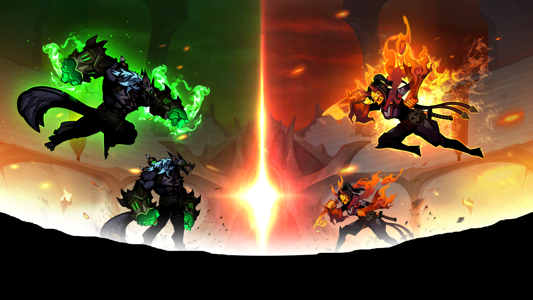 اسکرین شات 4 بازی Shadow War: Idle RPG Survival