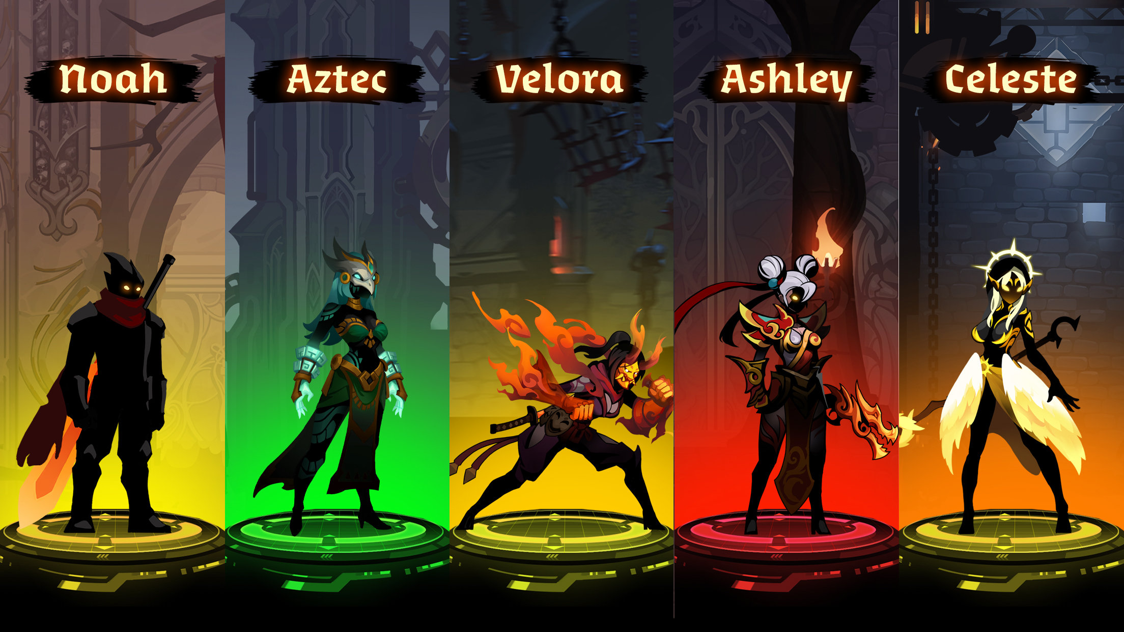 اسکرین شات 5 بازی Shadow War: Idle RPG Survival