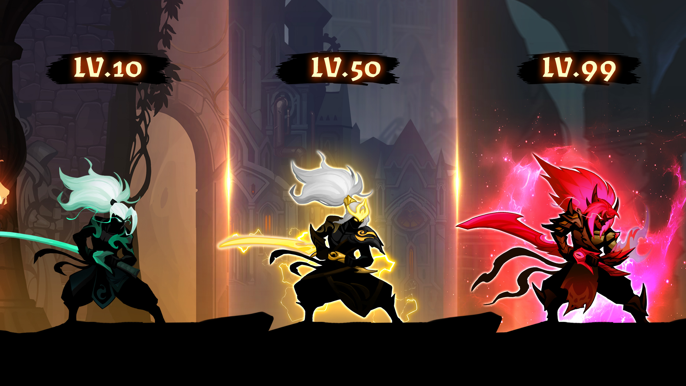 اسکرین شات 2 بازی Shadow War: Idle RPG Survival