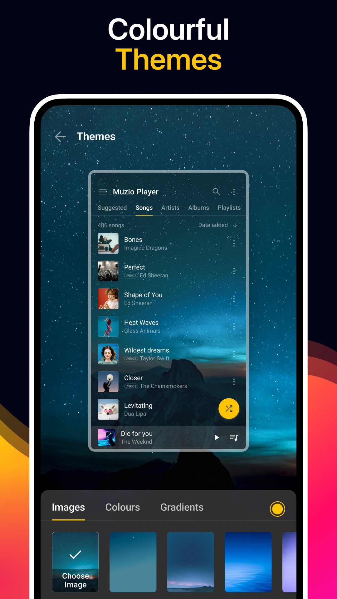 اسکرین شات 7 برنامه Music Player - MP3 Player